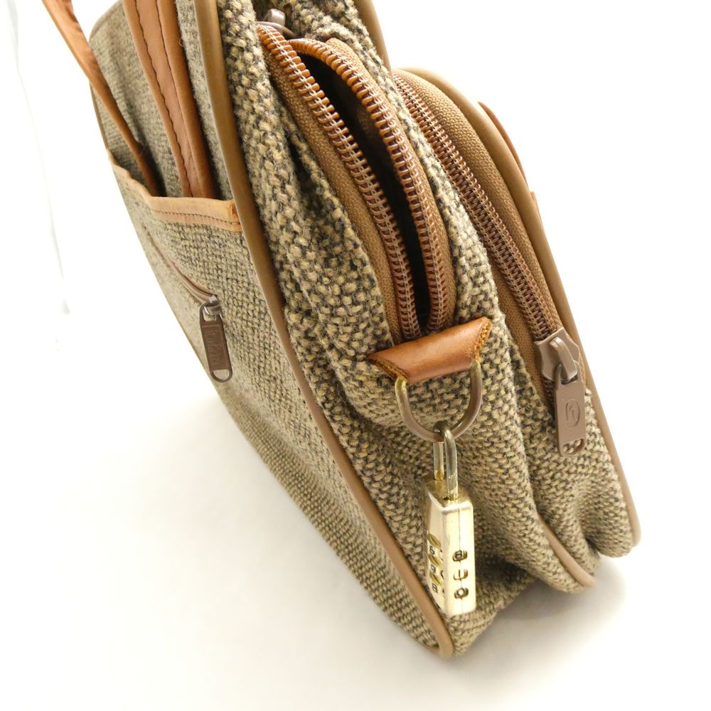 Hartmann ハートマン ボストンバッグ ハンドバッグ カバン 鞄 ツイード