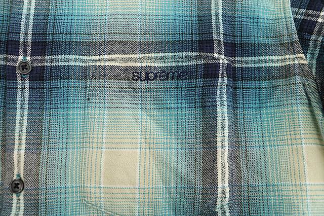 シュプリーム SUPREME 23SS Shadow Plaid Flannel Shirt シャドウ
