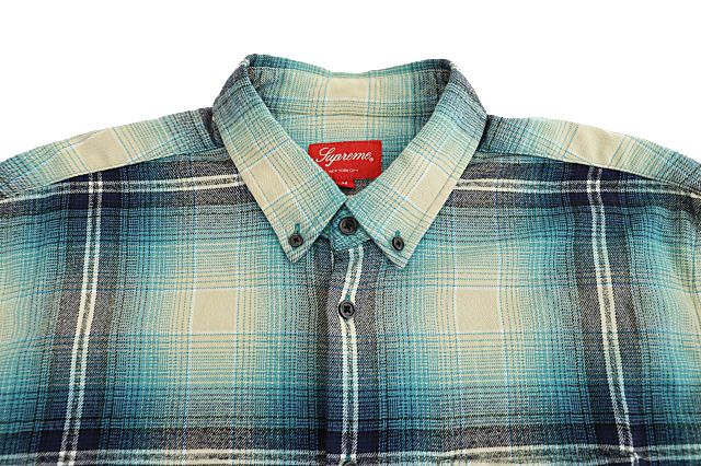 シュプリーム SUPREME 23SS Shadow Plaid Flannel Shirt シャドウ
