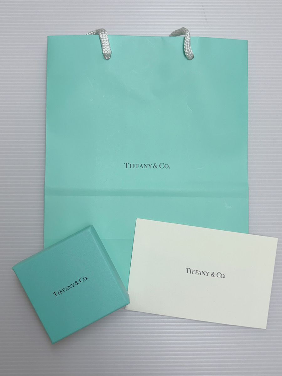 Tiffany ティファニー アクセサリーケース 空箱 ショッパー メッセージ