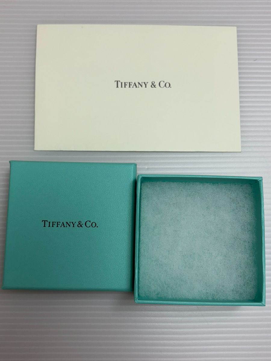 Tiffany ティファニー アクセサリーケース 空箱 ショッパー メッセージ