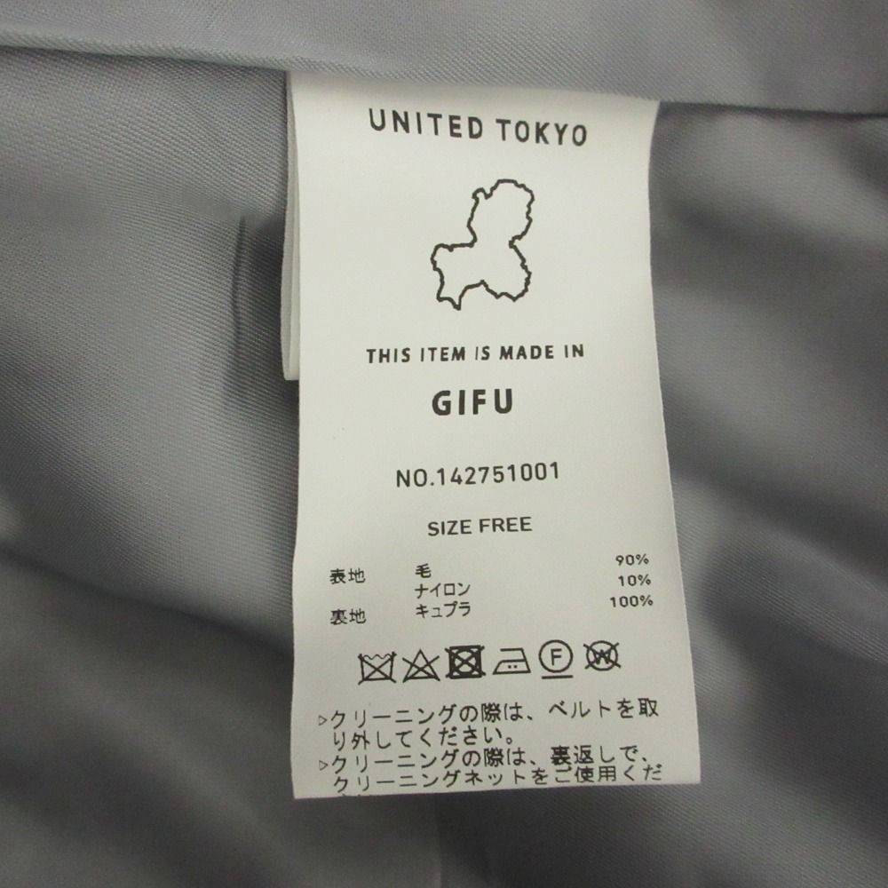 未使用 22AW UNITED TOKYO ユナイテッドトウキョウ ウェーブデザイン  