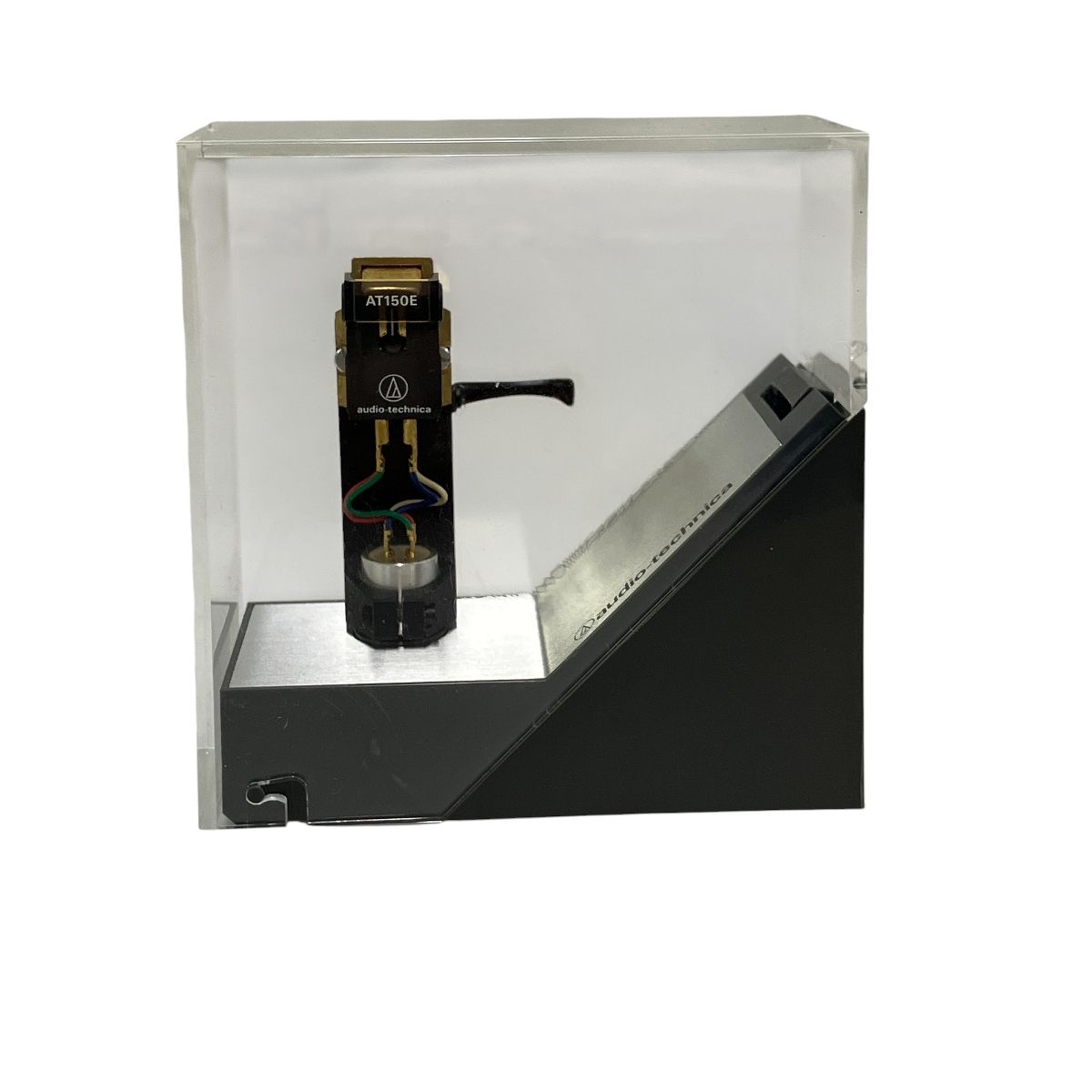 audio technica AT 150 E MS 9 MM型 ステレオカートリッジ ヘッドシェル アナログ 音響機材