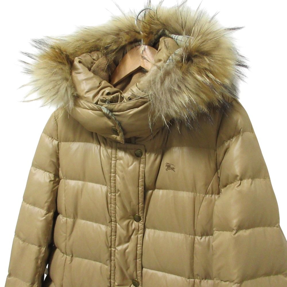 美品 BURBERRY BLUE LABEL バーバリーブルーレーベル 裏地ノバチェック