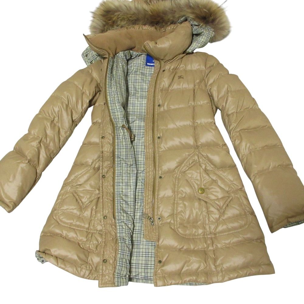 美品 BURBERRY BLUE LABEL バーバリーブルーレーベル 裏地ノバチェック