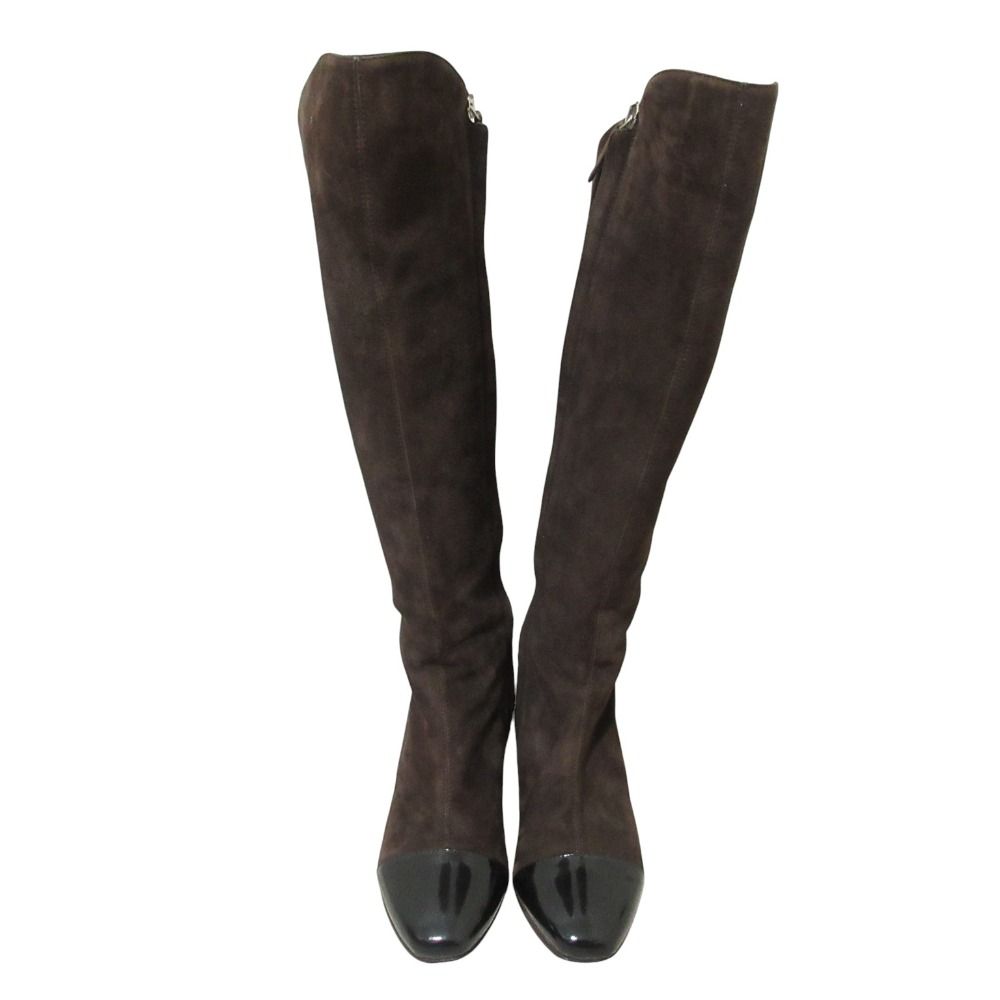 美品 Max Mara マックスマーラ スエード ロングブーツ サイズ37 売れ筋