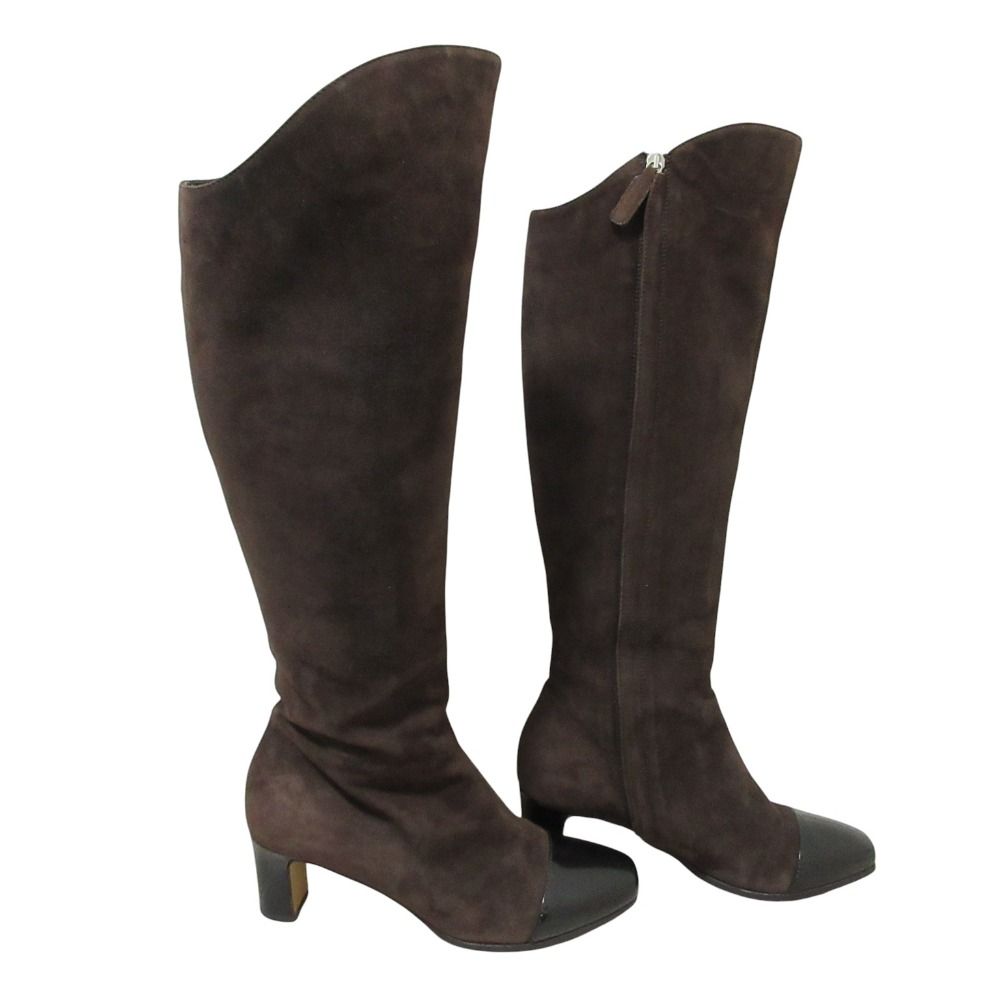 美品 Max Mara マックスマーラ スエード ロングブーツ サイズ37 売れ筋