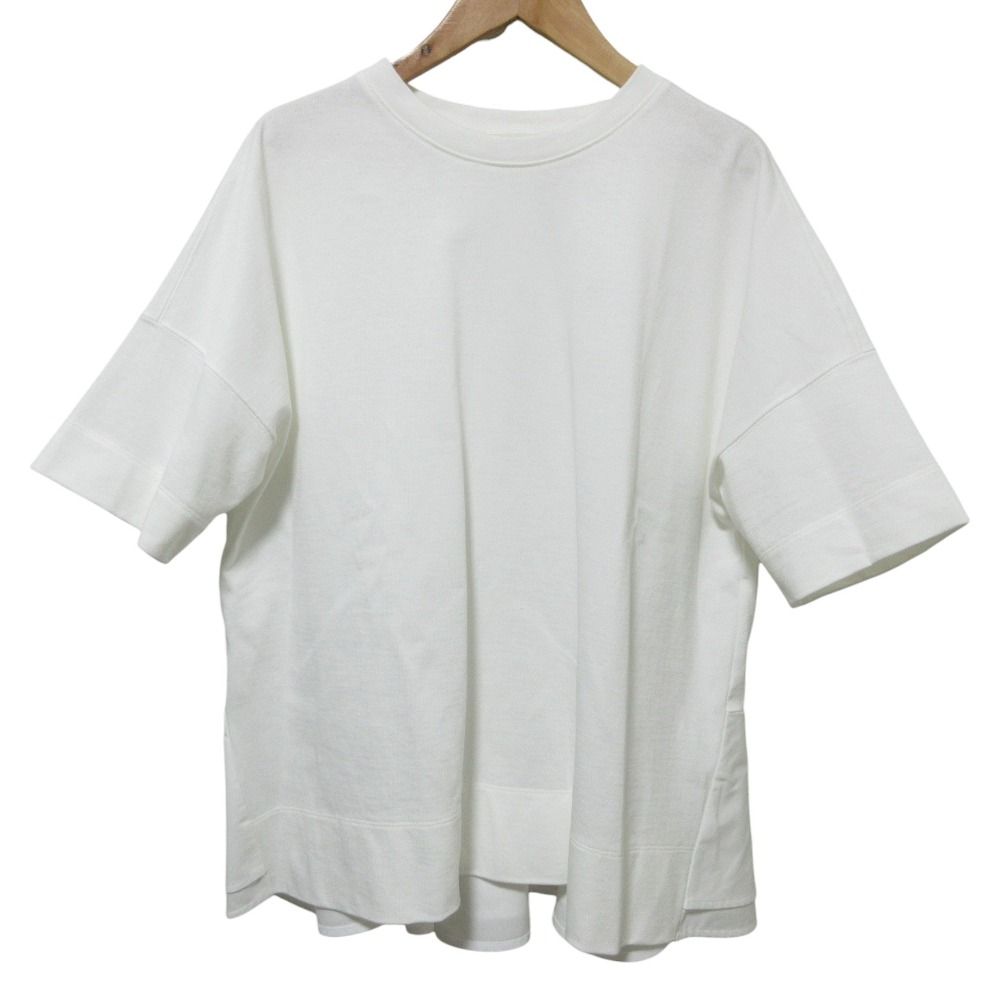 美品 25SS yori ヨリ Solid Back Flare Tee ソリッドバックフレアT