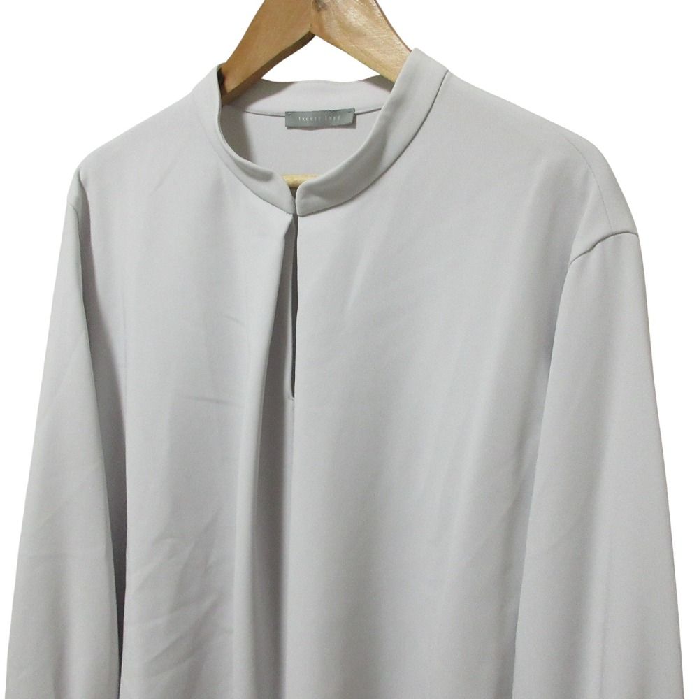 美品 25SS Theory luxe セオリーリュクス LUVE WALLI 長袖 ブラウス 38