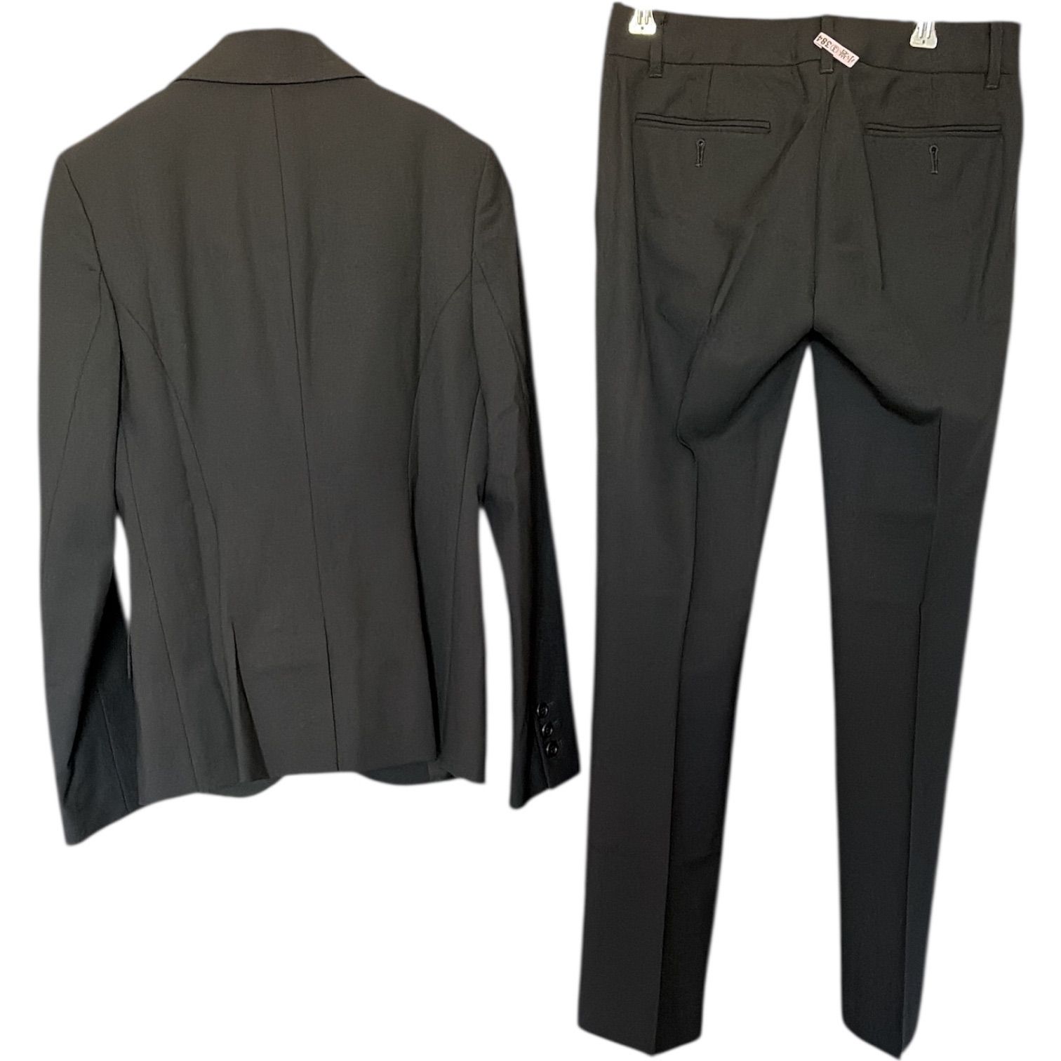 【現行タグ 】セオリー スーツ セットアップ パンツスーツ テーラードジャケット Z1664 セオリー theory セットアップ ブラック 黒 パンツスーツ