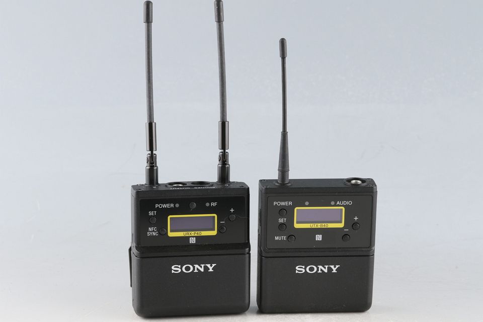 Sony UTX B 40 Bodypack Transmitter URX P Receiver Set 61766 D 6
