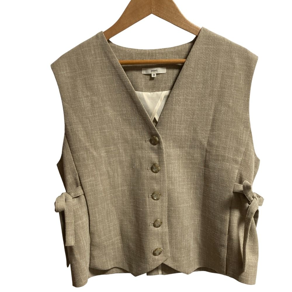 yori ヨリ フレアジレ ベスト 楽天市場】Yori（ベスト・ジレ｜トップス
