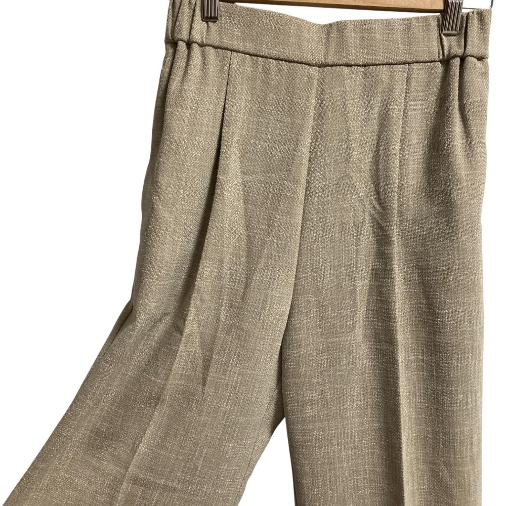 美品 23SS yori ヨリ リネンライクハンサムパンツ イージー スラックス