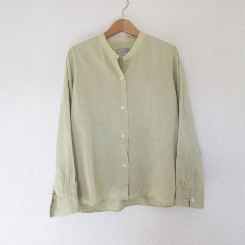 良品 MARGARET HOWELL マーガレットハウエル シルクブレンド 長袖