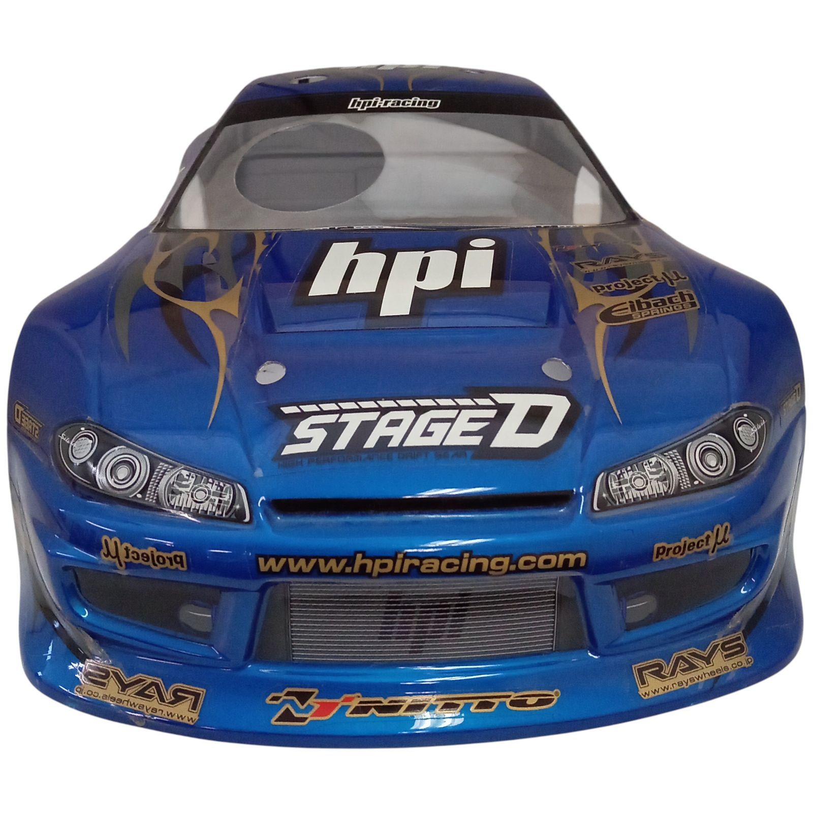 セール中　ラジコン用HPIボディ X12038 ラジコンボディ hpi-racing シルビア S15 ニッサン パーツ
