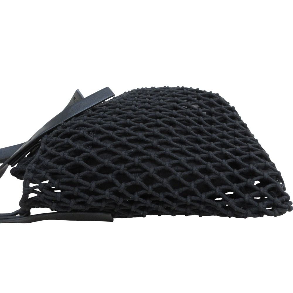 美品 Y's ワイズ ヨウジヤマモト ロゴ巾着 メッシュ セミショルダー