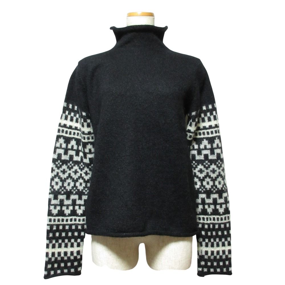 美品 80-90's Y's ヨウジヤマモト ウール タートルニットセーター