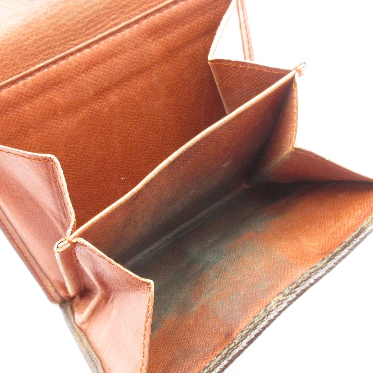 LOUIS VUITTON(ルイヴィトン) Wホック財布 モノグラム ポルトモネビエ