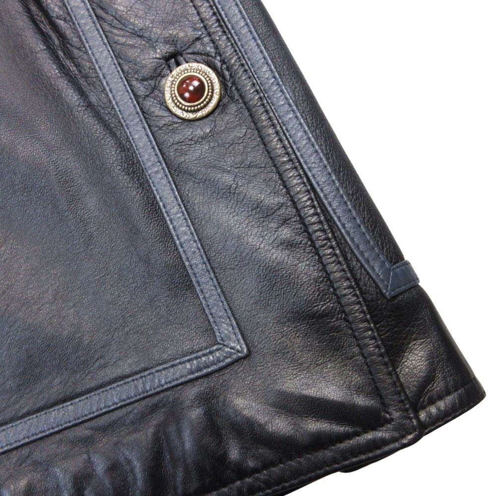 良品 vintage PIERRE BALMAIN ピエールバルマン ラムレザー コート