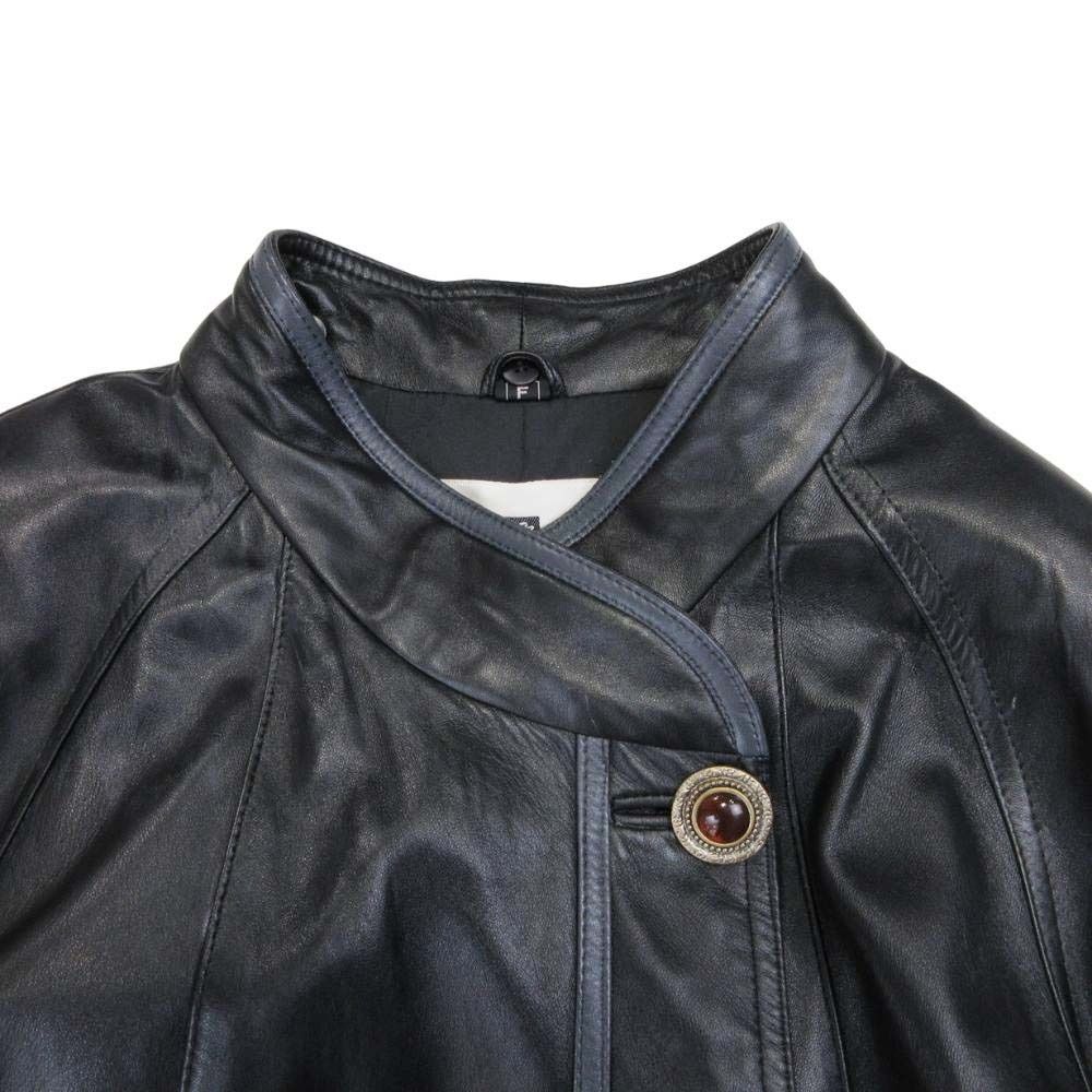 良品 vintage PIERRE BALMAIN ピエールバルマン ラムレザー コート