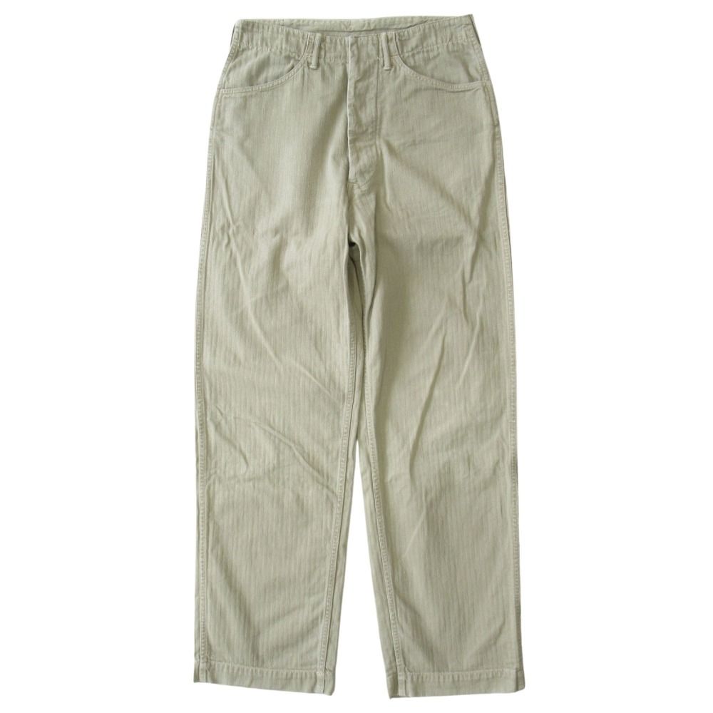 良品 40's N-3 USN N-3 HBT PANTS コットンツイル ミリタリー パンツ