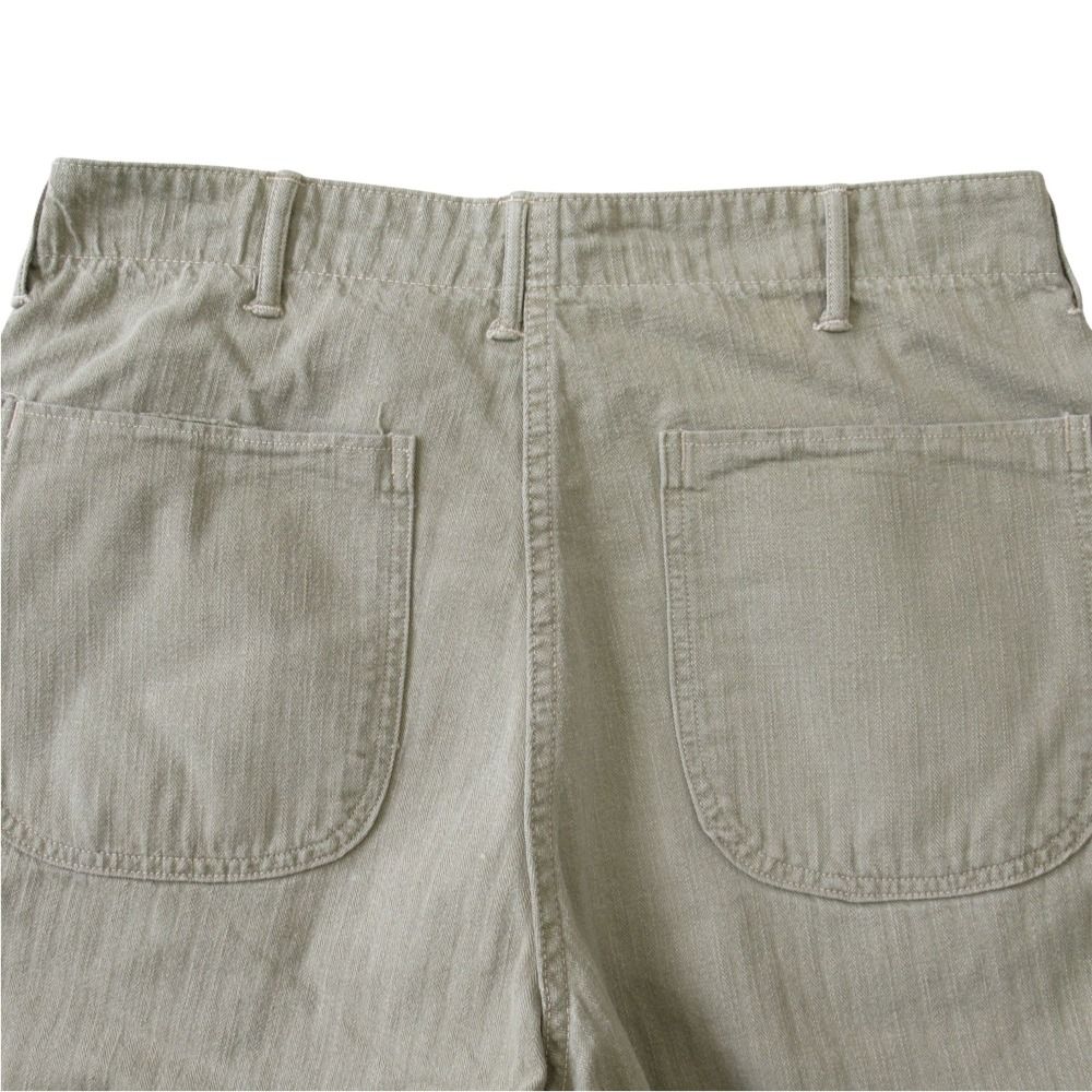 良品 40's N-3 USN N-3 HBT PANTS コットンツイル ミリタリー パンツ