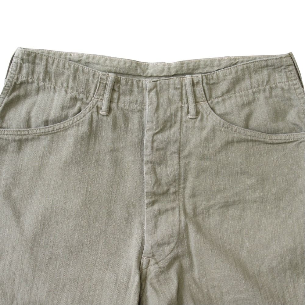 良品 40's N-3 USN N-3 HBT PANTS コットンツイル ミリタリー パンツ