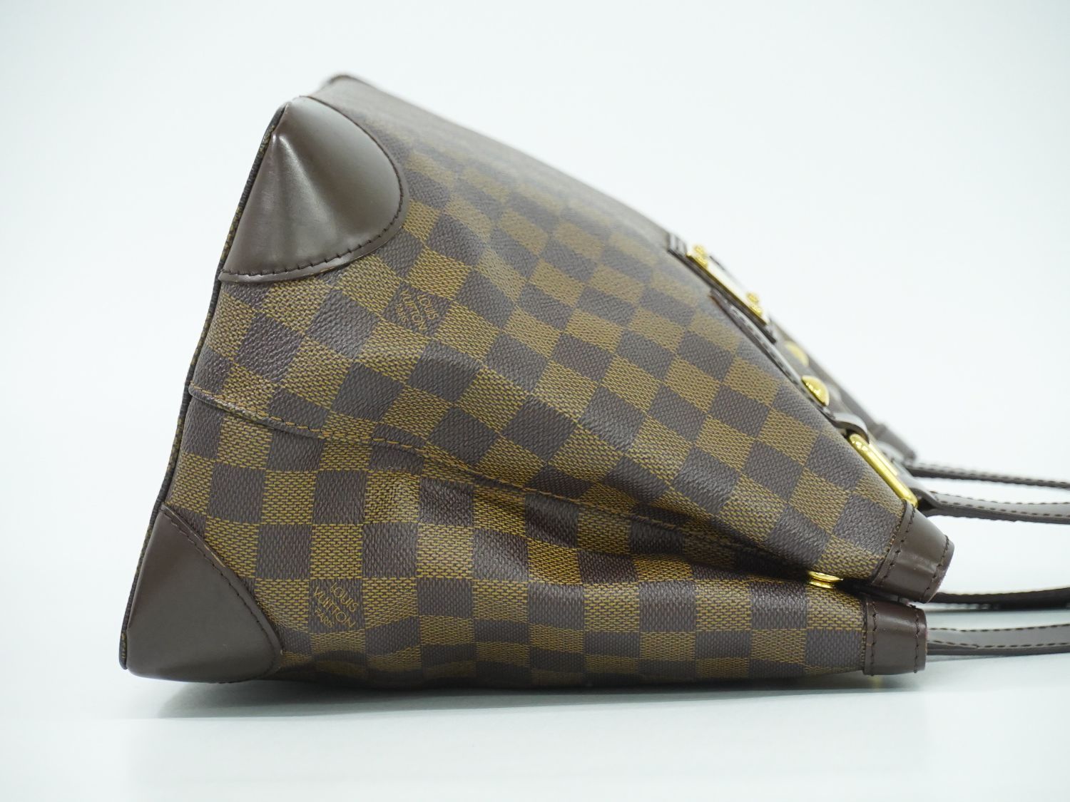 本物 ルイヴィトン LOUIS VUITTON LV ハムステッド PM ダミエ エベヌ