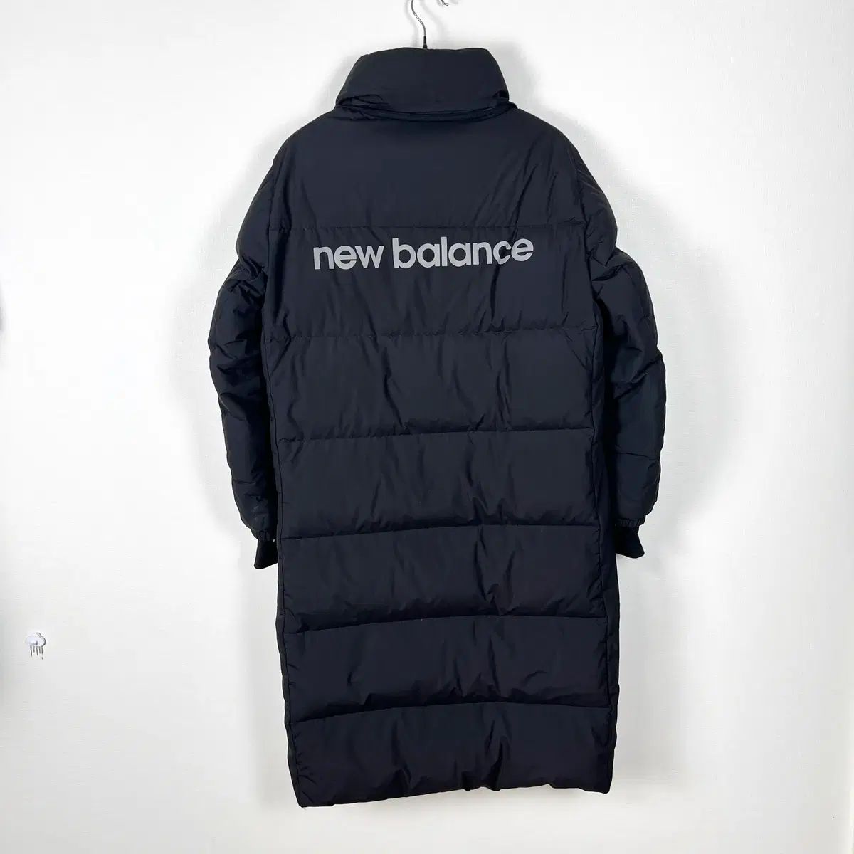 新品，定番人気 ニューバランス/ダウン ロング アウター ブラック 