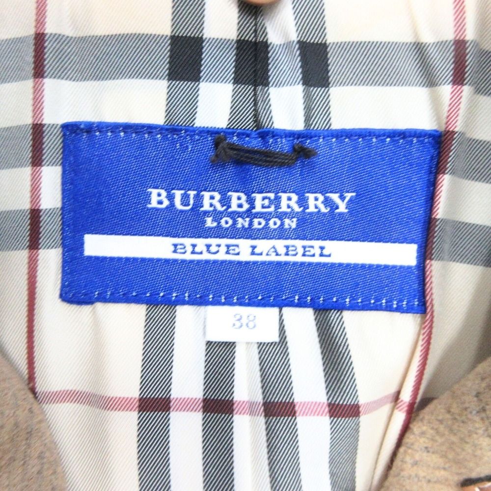 良品 BURBERRY BLUE LABEL バーバリー ブルーレーベル コート