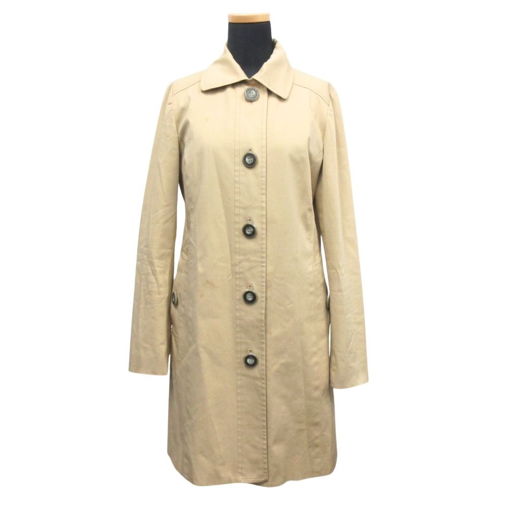 BURBERRY BLUE LABEL バーバリー ブルーレーベル ステンカラー コート