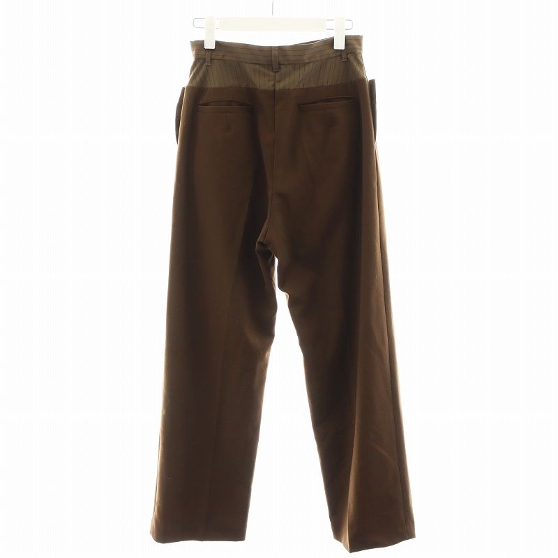 アメリヴィンテージ Ameri VINTAGE 22AW LAYERED STRIPE STRAIGHT