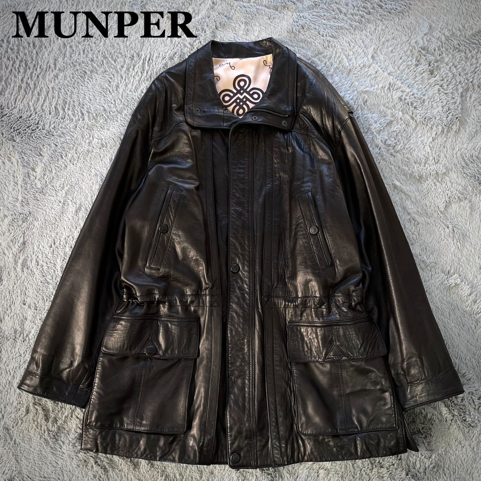 ユーロ古着】極美品✨MUNPER ムンペル スペイン製 ラムレザー 羊革