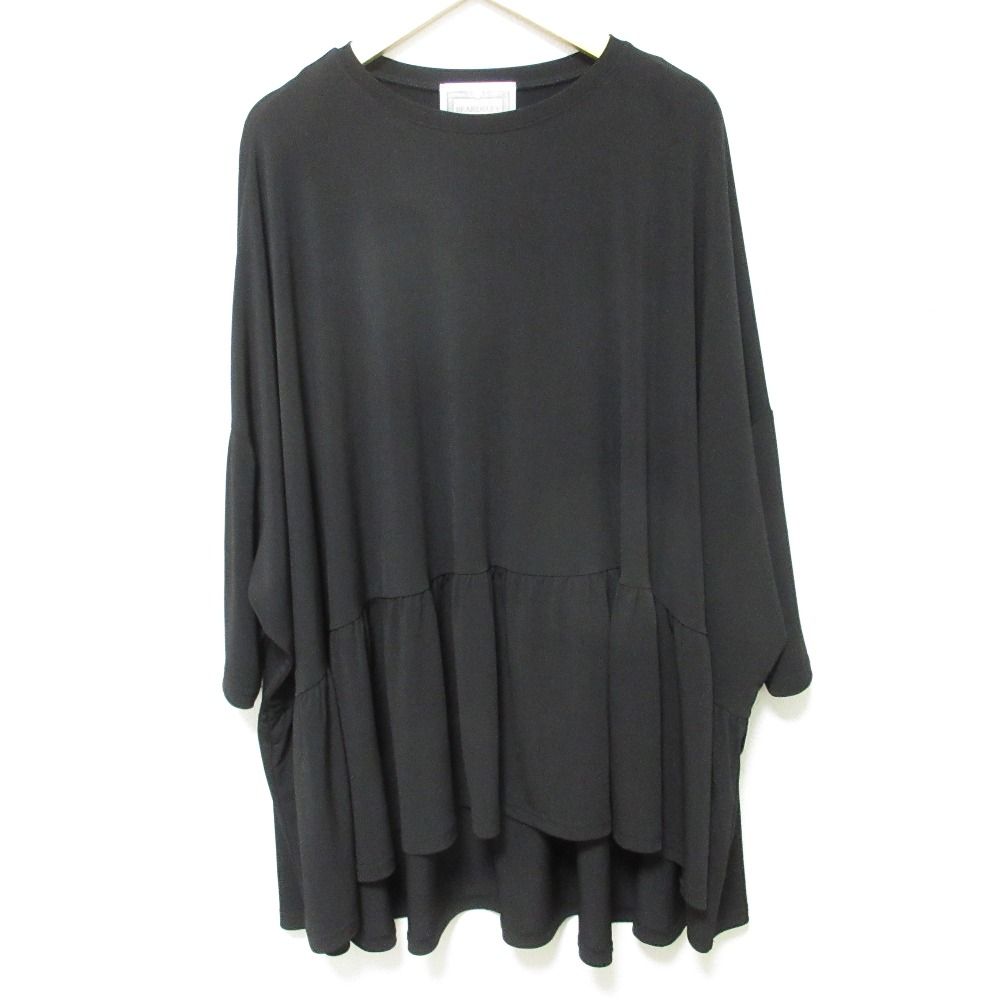美品 24SS BEARDSLEY ビアズリー トロミジャージービッグTee 七分袖 T