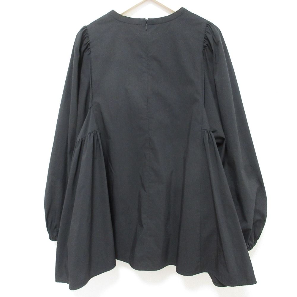 良品 22AW yori ヨリ サイドギャザーブラウス 長袖 プルオーバー