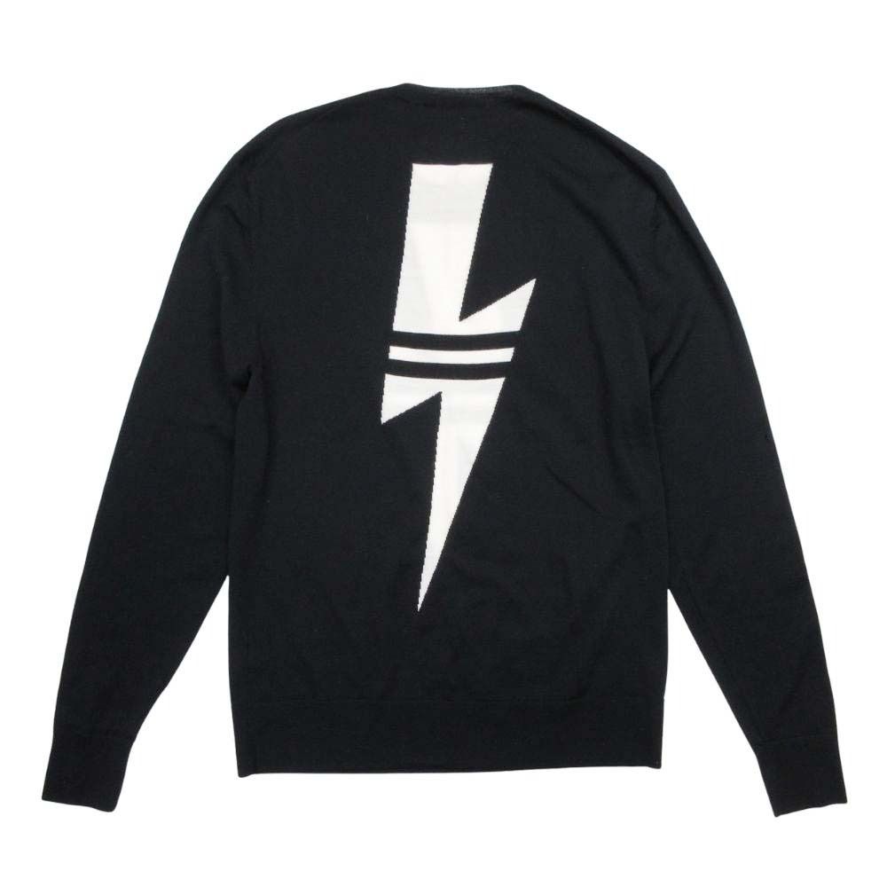 Neil Barrett ニールバレット サンダーボルト クルーネック ロング