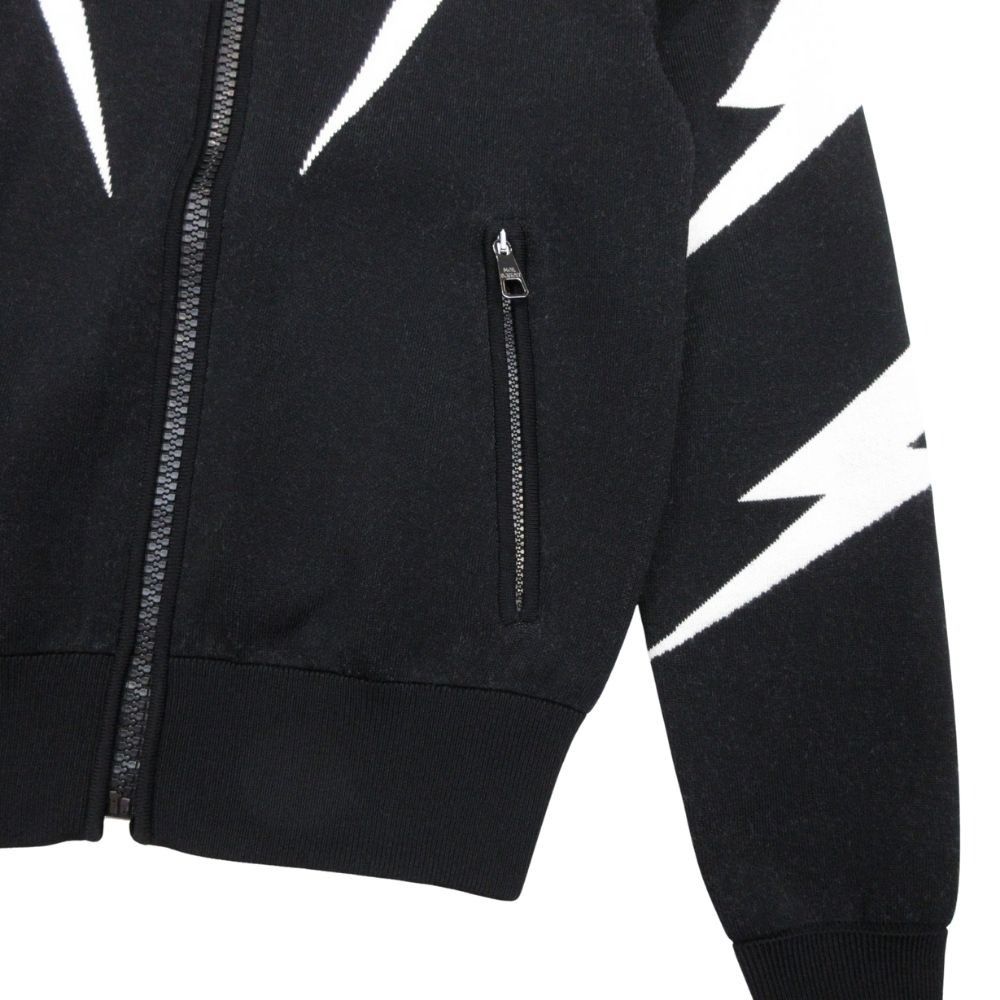美品 Neil Barrett ニールバレット サンダーボルト ジップアップ