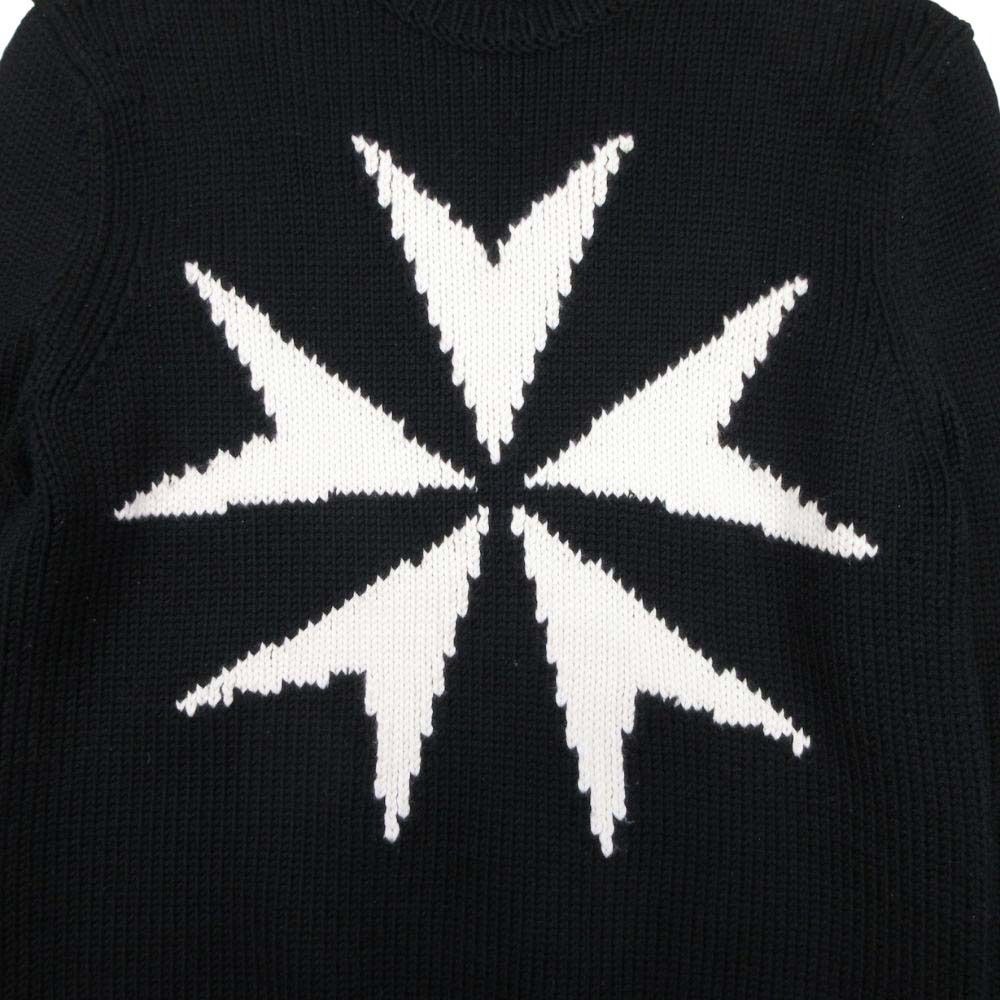 良品 Neil Barrett ニールバレット ミリタリースター クルーネック