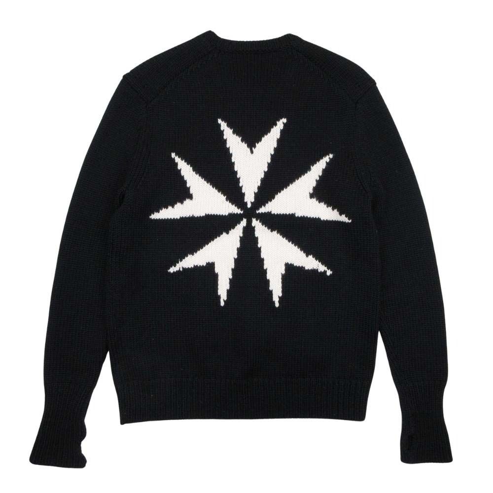 良品 Neil Barrett ニールバレット ミリタリースター クルーネック 