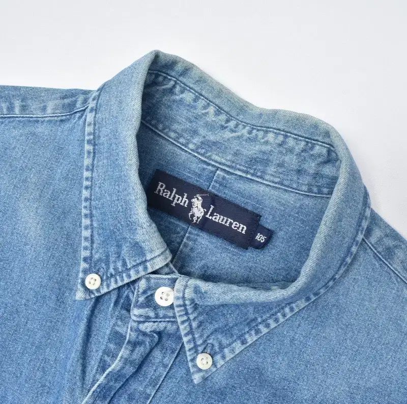ポロ ラルフローレン デニムシャツ XL N0730 - メルカリ