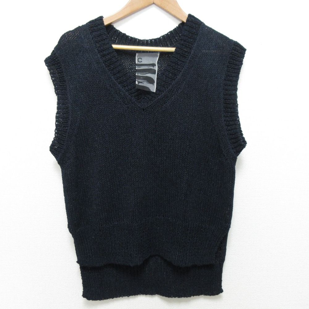 良品 24SS Chaos カオス フィラージニットベスト CH206314ER サイズF
