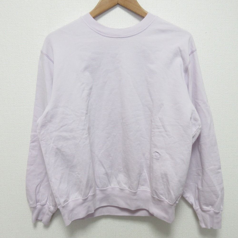 美品 Drawer ドゥロワー 裏毛プルオーバー クルーネック スウェット