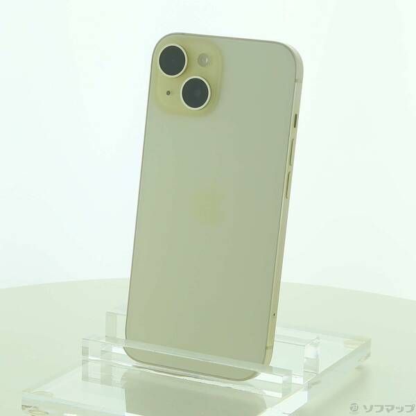 中古品〕 iPhone15 128GB イエロー MTMK3J／A SIMフリー【348】 - メルカリ