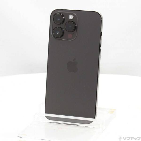 お買い得 〔中古品〕 iPhone14 Pro Max 1TB スペースブラック MQ9K3J／A SIMフリー【344】 スマートフォン本体