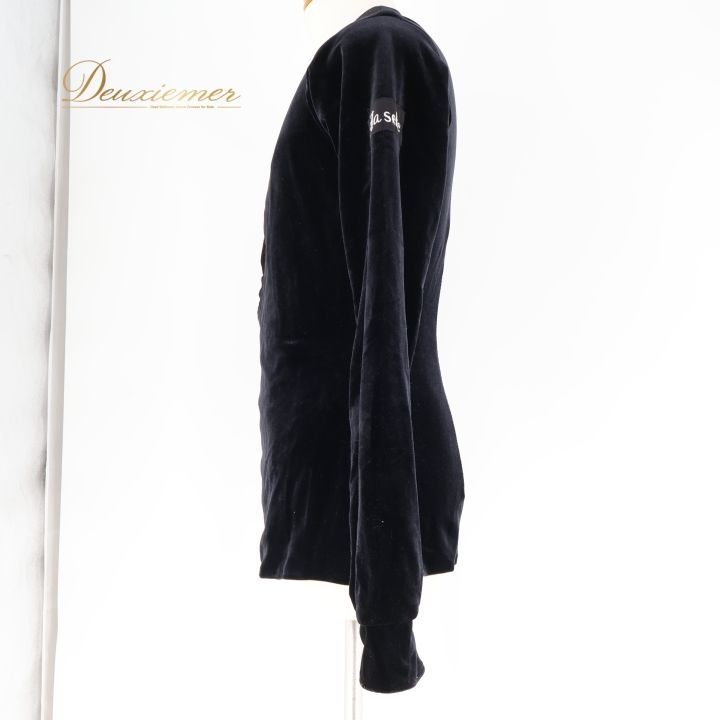 【社交ダンス衣装】ブラック Hasebe シャツ ブラウス 黒 メンズ ラテン 社交ダンス 衣装 ハセベ Hasebe シャツ ブラウス ラテン 黒 無地 長袖