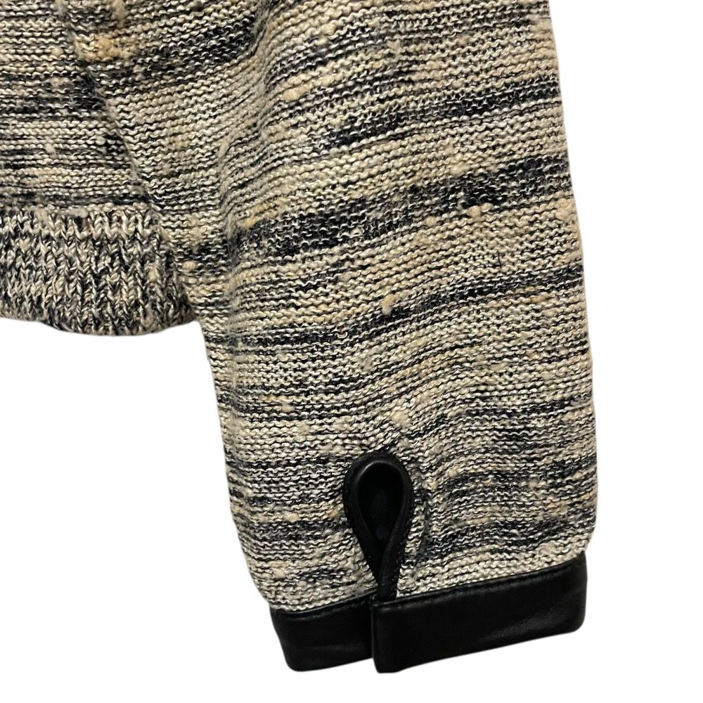 美品 HERMES エルメス ゴルチエ期 カシミヤブレンド ニットジャケット