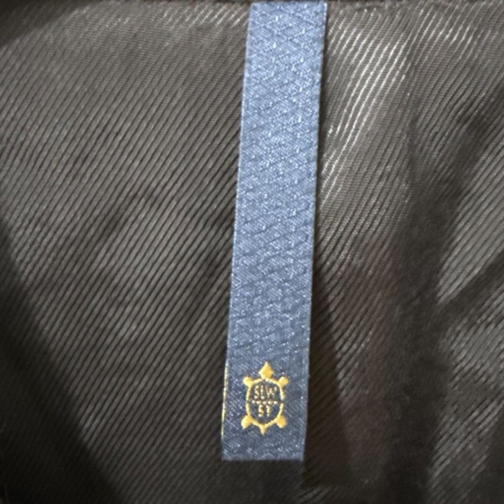 モンテドーロ ツイード テーラードジャケット サイズ48 ブラウン系 メンズ 古着 テーラードジャケット ジャケット アウター メンズ