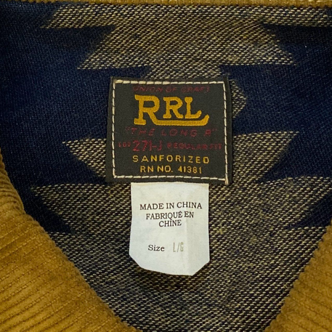 54L5 RRL ダブルアールエル ラルフローレン Valero Jacquard Trucker
