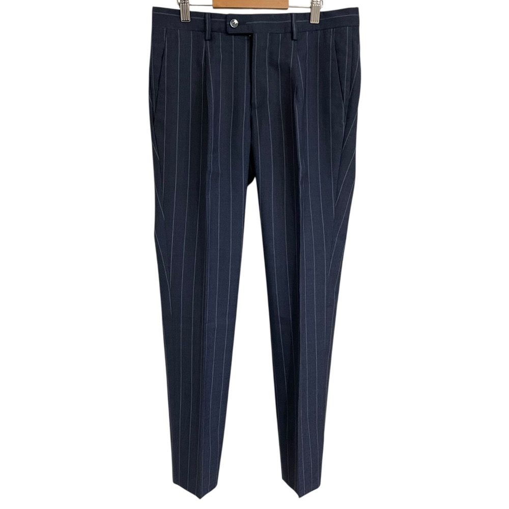 美品 クリーニング済み PAOLONI パオローニ ピンストライプ柄