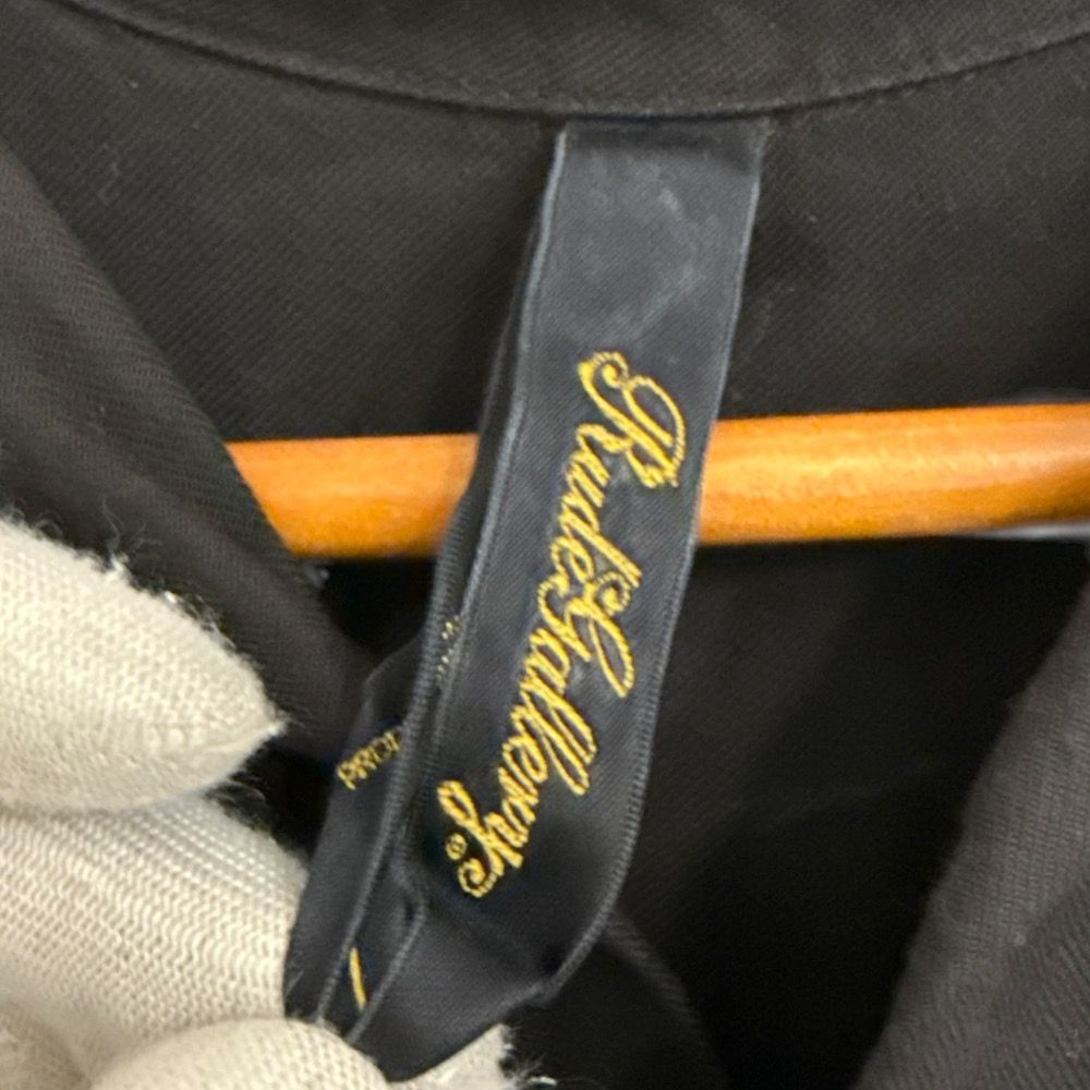 良品 RUDE GALLERY ルードギャラリー マリア 刺繍 半袖 オープンカラー